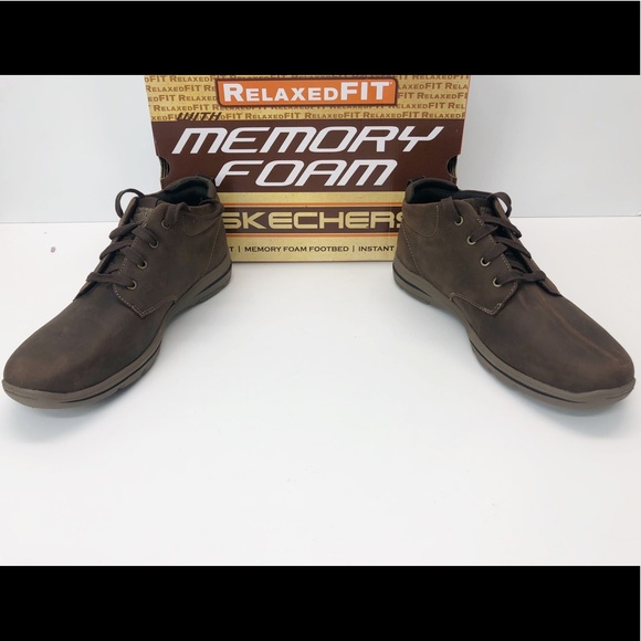 Skechers USA  Harper Meldon Chukka Boot Chocolate - Picture 3 of 8